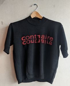 100% Virgin Wool knit Louis Feraud sweater